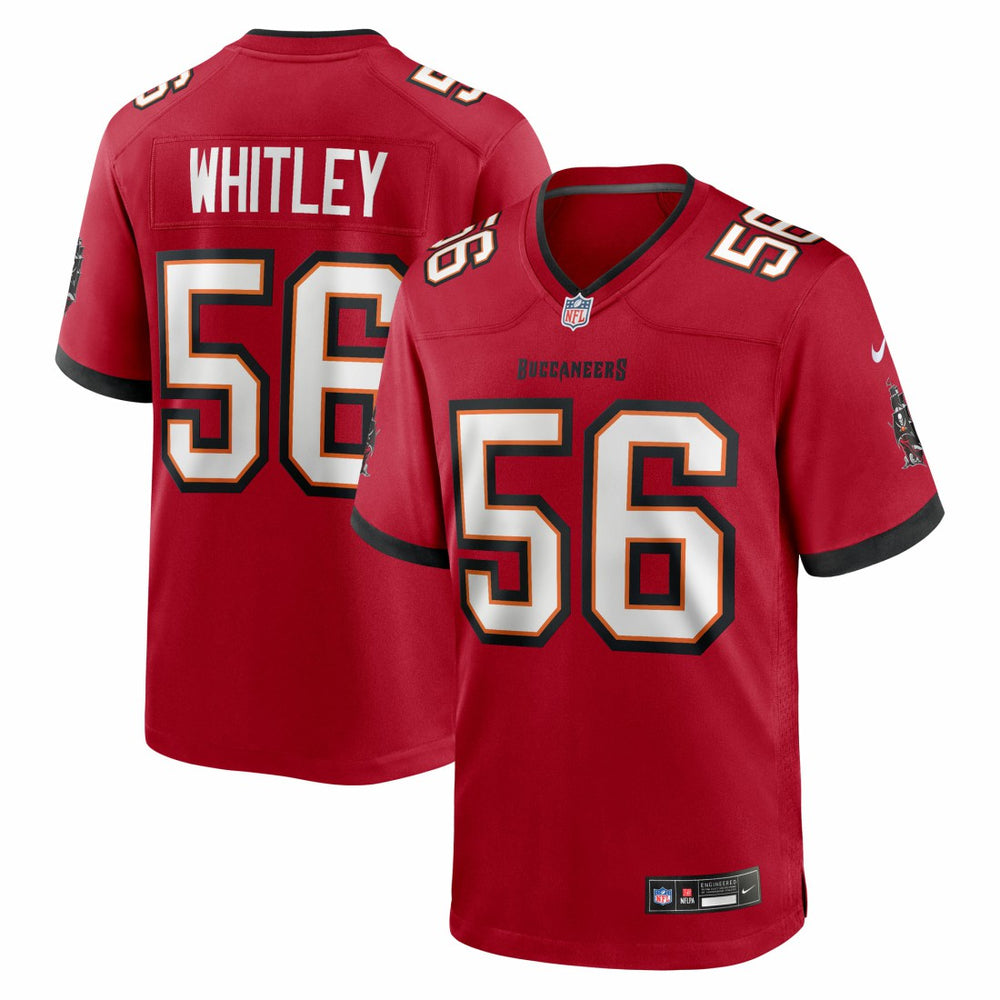 Benton Whitley Tampa Bay Buccaneers Team Game Jersey - Red | Nike online