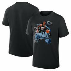 Ja Morant Memphis Grizzlies Start of Season T-Shirt - Black sale