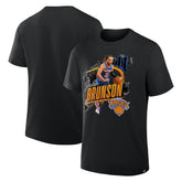 Jalen Brunson New York Knicks Start of Season T-Shirt - Black cheap