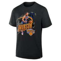 Jalen Brunson New York Knicks Start of Season T-Shirt - Black cheap
