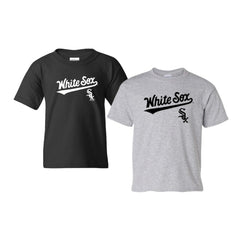 Chicago White Sox Soft as a Grape Youth 2-Pack Logo T-Shirt Set - Black/Gray