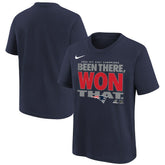 New England Patriots Youth 2025 AFC East Division Champions Locker Room Trophy Collection T-Shirt - Navy | Nike online