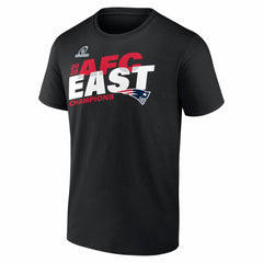 New England Patriots 2025 AFC East Division Champions Big & Tall Conquer T-Shirt - Black online