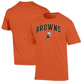 Cleveland Browns Champion Arch Over Logo T-Shirt - Orange outlet