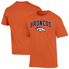 Denver Broncos Champion Arch Over Logo T-Shirt - Orange cheap