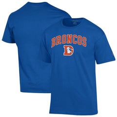 Denver Broncos Champion Arch Over Logo T-Shirt - Royal online