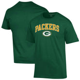 Green Bay Packers Champion Arch Over Logo T-Shirt - Green online