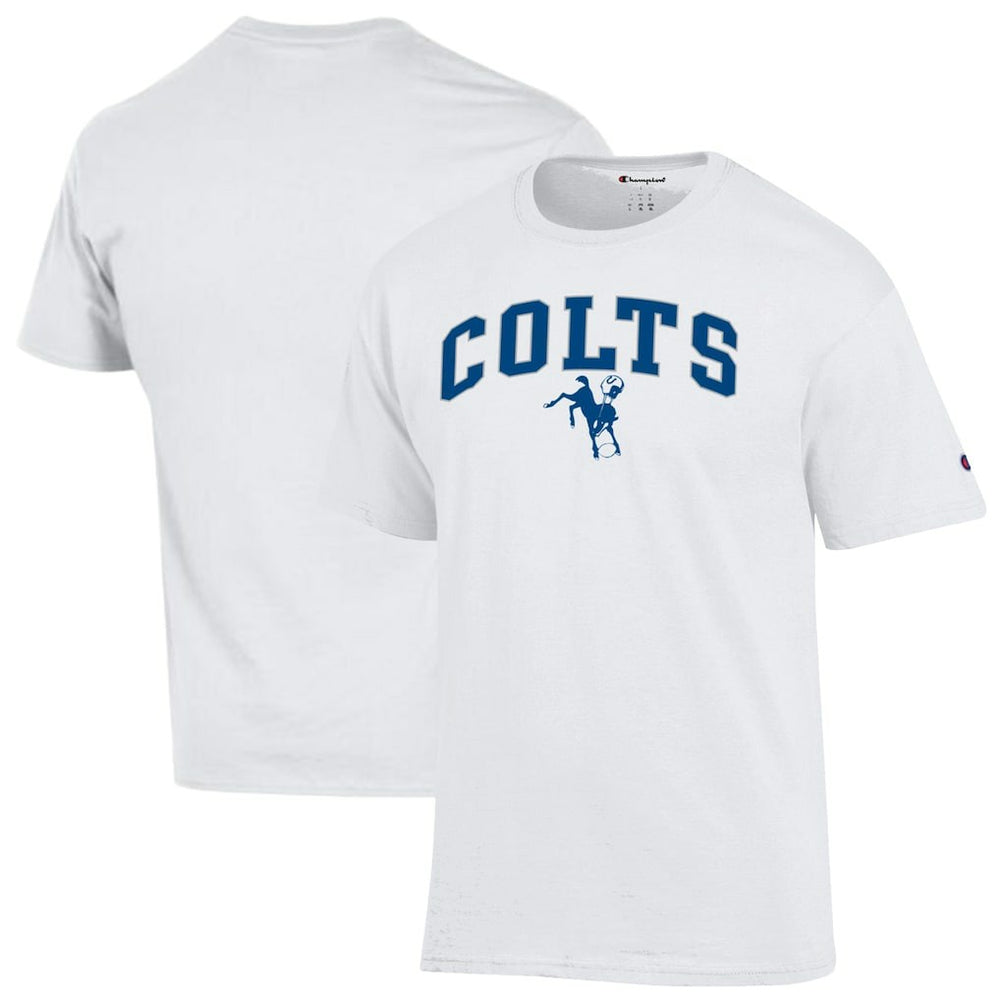 Indianapolis Colts Champion Arch Over Logo T-Shirt - White online