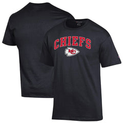 Kansas City Chiefs Champion Arch Over Logo T-Shirt - Black sale
