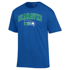 Seattle Seahawks Champion Arch Over Logo T-Shirt - Royal online