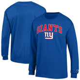 New York Giants Champion Arch Over Logo Long Sleeve T-Shirt - Royal online