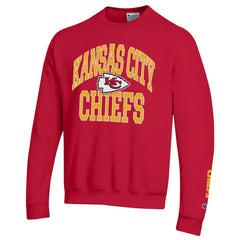Kansas City Chiefs Champion Powerblend Fleece Sweatshirt - Red sale