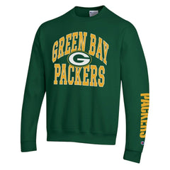 Green Bay Packers Champion Powerblend Fleece Sweatshirt - Green outlet