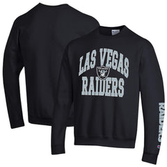 Las Vegas Raiders Champion Powerblend Fleece Sweatshirt - Black for sale