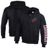 Arizona Cardinals Champion Powerblend Fleece Full-Zip Hoodie - Black outlet