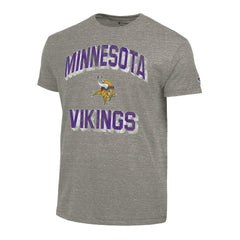 Minnesota Vikings Champion Ultimate Tri-Blend T-Shirt - Heather Charcoal for sale