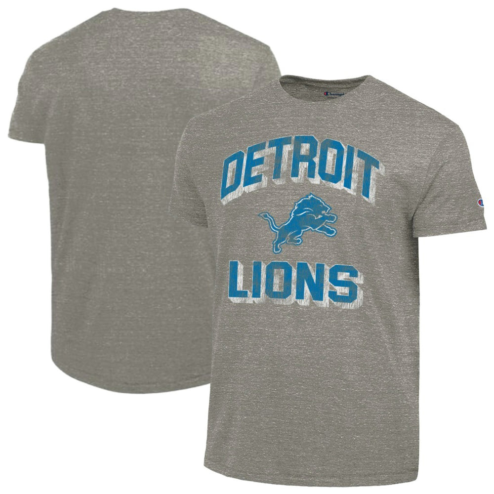 Detroit Lions Champion Ultimate Tri-Blend T-Shirt - Heather Charcoal sale