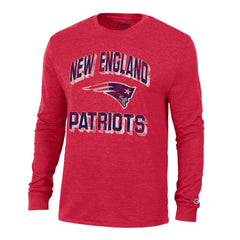 New England Patriots Champion Ultimate Tri-Blend Long Sleeve T-Shirt - Red outlet