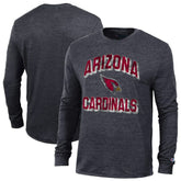 Arizona Cardinals Champion Ultimate Tri-Blend Long Sleeve T-Shirt - Heather Black discount