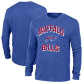 Buffalo Bills Champion Ultimate Tri-Blend Long Sleeve T-Shirt - Heather Royal discount