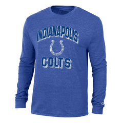 Indianapolis Colts Champion Ultimate Tri-Blend Long Sleeve T-Shirt - Royal for sale