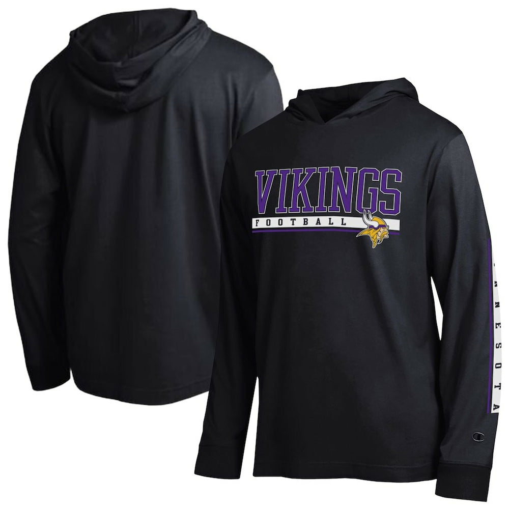 Minnesota Vikings Champion All Star Hoodie T-Shirt - Black cheap