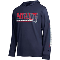 New England Patriots Champion All Star Hoodie T-Shirt - Navy online