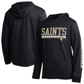 New Orleans Saints Champion All Star Hoodie T-Shirt - Black sale