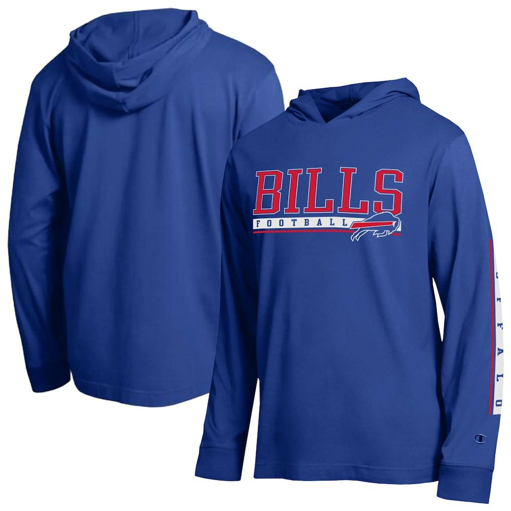 Buffalo Bills Champion All Star Hoodie T-Shirt - Royal cheap