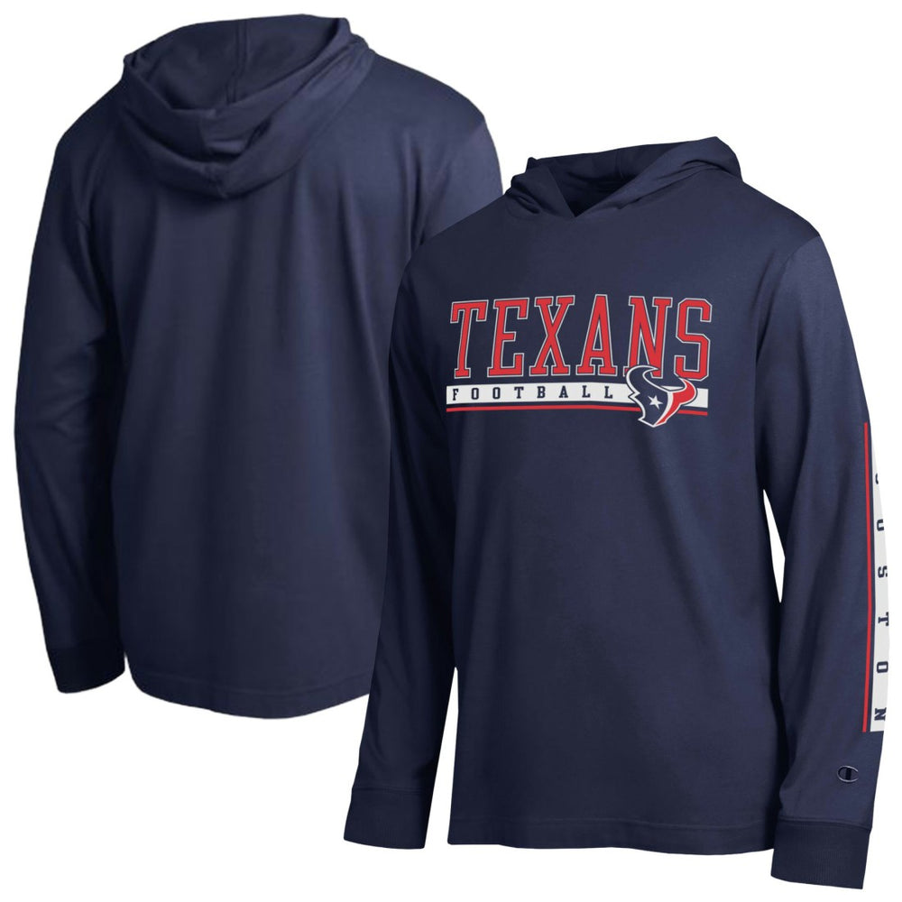 Houston Texans Champion All Star Hoodie T-Shirt - Navy outlet