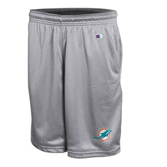 Miami Dolphins Champion Classic Mesh Shorts - Gray discount