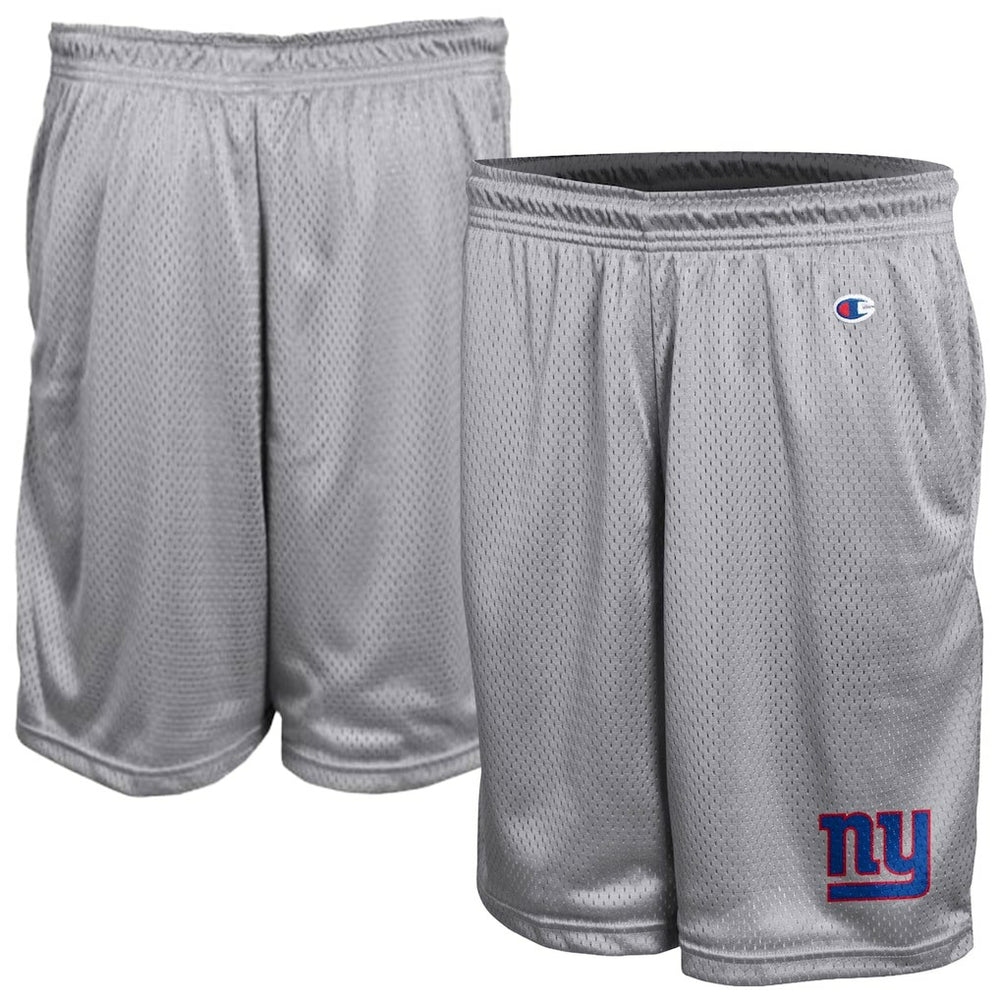 New York Giants Champion Classic Mesh Shorts - Gray online