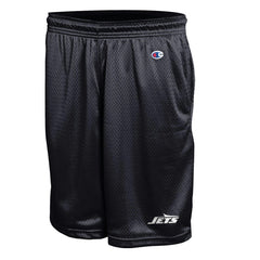 New York Jets Champion Classic Mesh Shorts - Black outlet