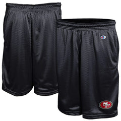 San Francisco 49ers Champion Classic Mesh Shorts - Black for sale