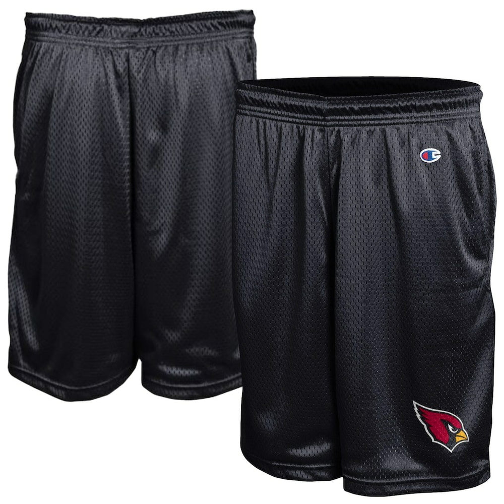 Arizona Cardinals Champion Classic Mesh Shorts - Black on sale