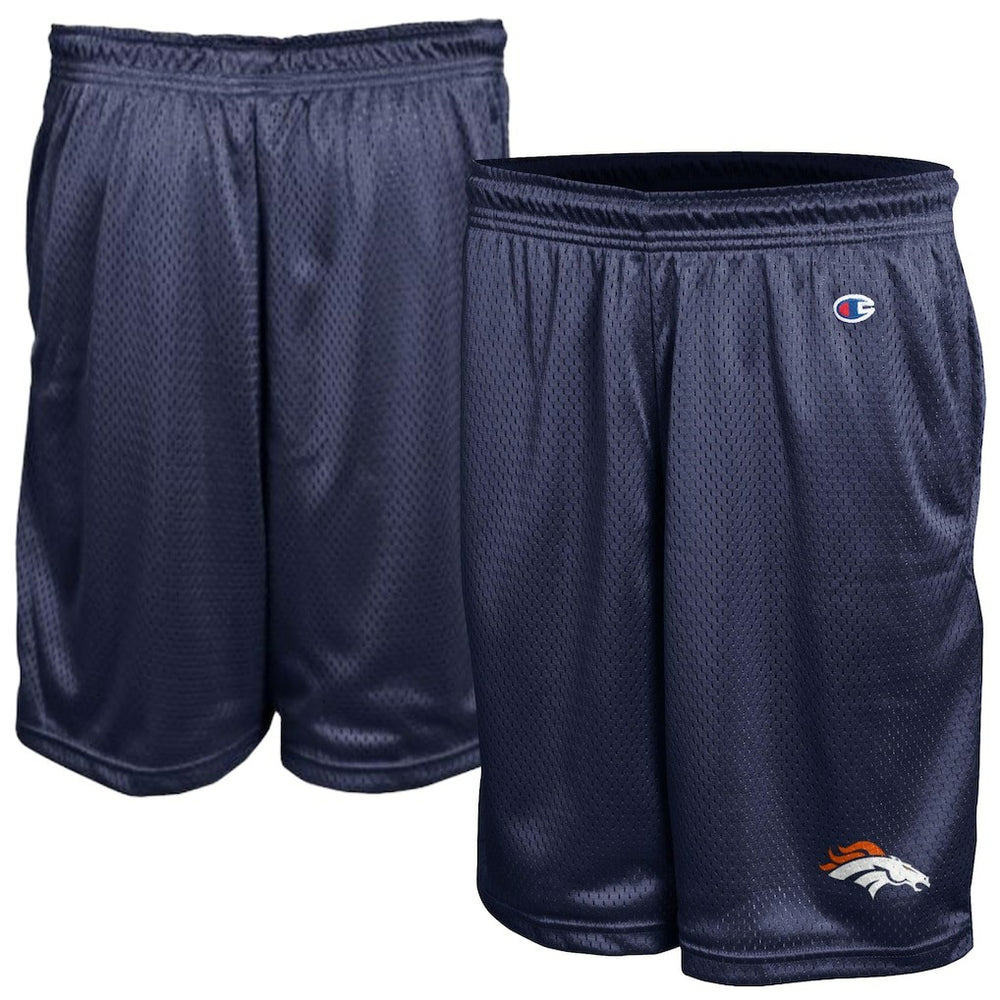 Denver Broncos Champion Classic Mesh Shorts - Navy cheap