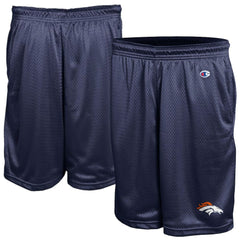 Denver Broncos Champion Classic Mesh Shorts - Navy cheap