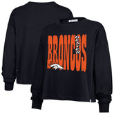 Denver Broncos '47 Women's Stacked Sydney Long Sleeve T-Shirt - Navy cheap
