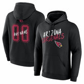 Arizona Cardinals Hustle Personalized Name & Number Hoodie - Black discount