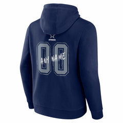 Dallas Cowboys Hustle Personalized Name & Number Hoodie - Navy on sale