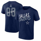 Dallas Cowboys Hustle Personalized Name & Number T-Shirt - Navy online