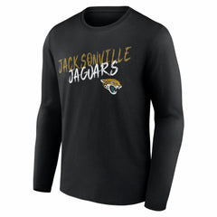 Jacksonville Jaguars Hustle Personalized Name & Number Long Sleeve T-Shirt - Black outlet