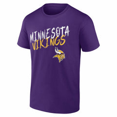 Minnesota Vikings Hustle Personalized Name & Number T-Shirt - Purple online