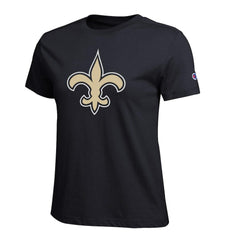 New Orleans Saints Champion Women's Logo T-Shirt - Black for sale
