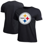 Pittsburgh Steelers Champion Women's Logo T-Shirt - Black on sale