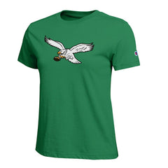 Philadelphia Eagles Champion Women's Logo T-Shirt - Kelly Green outlet