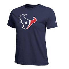 Houston Texans Champion Women's Logo T-Shirt - Navy discount