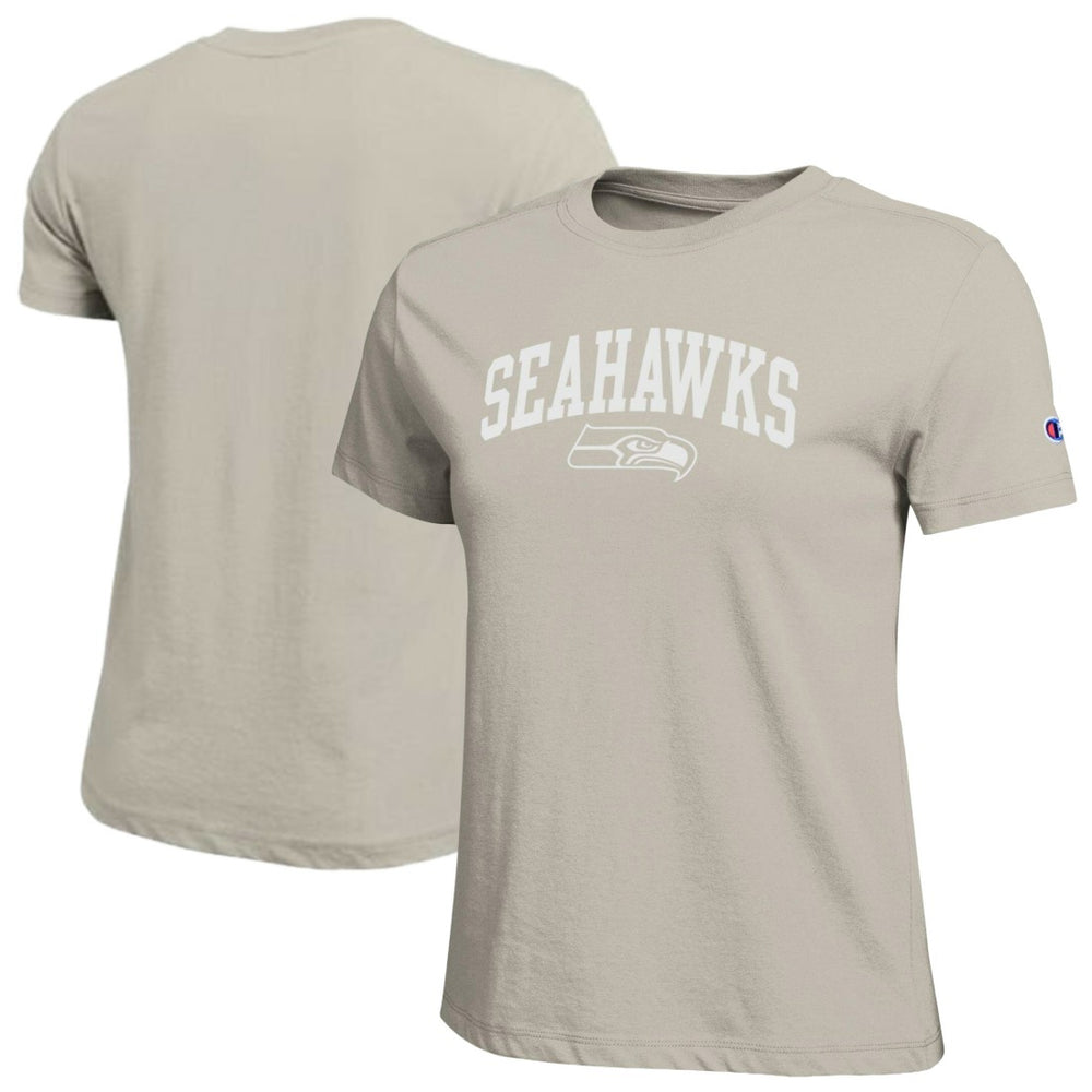 Seattle Seahawks Champion Women's Cocoa Butter T-Shirt - Light Brown cheap