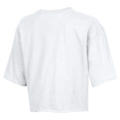 Seattle Seahawks Champion Women's Boyfriend Cropped T-Shirt - White for sale
