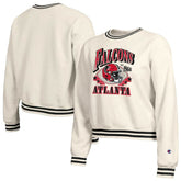 Atlanta Falcons Champion Women's Reverse Weave Fleece Sweatshirt - Cream online